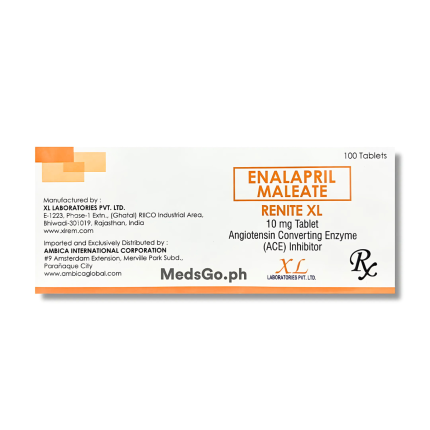 Image of RENITE XL ENALAPRIL MALEATE 10MG - 1 TABLET