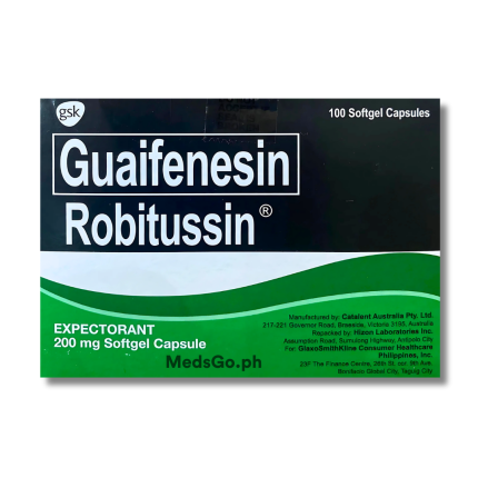 Image of ROBITUSSIN GUAIFENESIN 200MG - 1 SOFTGEL CAPSULE