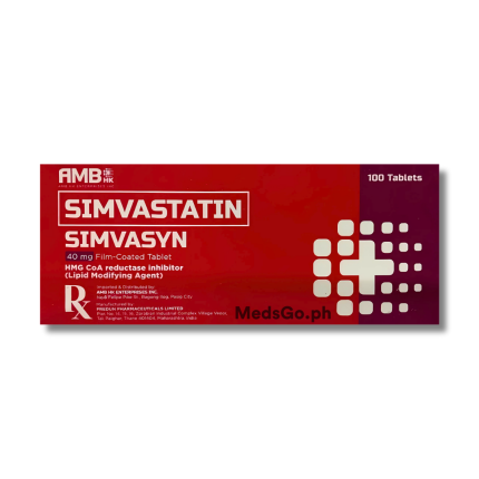Image of SIMVASYN SIMVASTATIN 40MG - 1 TABLET