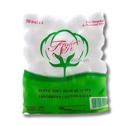 Image of TENDER SOFT COTTON BALLS 50'S