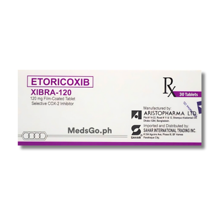 Image of XIBRA-120 ETORICOXIB 120MG - 1 TABLET