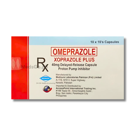 Image of XOPRAZOLE PLUS OMEPRAZOLE 40MG DELAYED-RELEASE CAPSULE 70'S