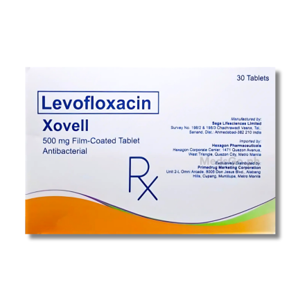 Image of XOVELL LEVOFLOXACIN 500MG - 1 TABLET