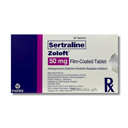 Image of ZOLOFT SERTRALINE 50MG - 1 TABLET