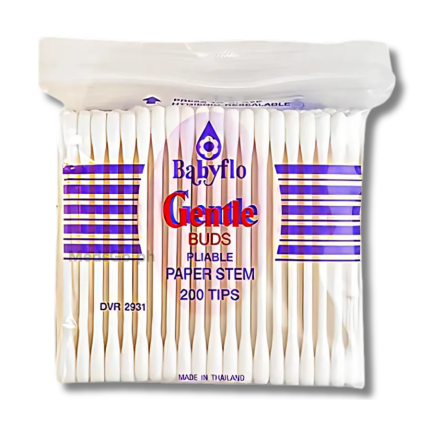 Image of BABYFLO GENTLE BUDS PAPER STEM 200'S