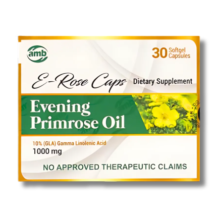 Image of E-ROSE CAPS EVENING PRIMROSE OIL 1000MG - 1 CAPSULE
