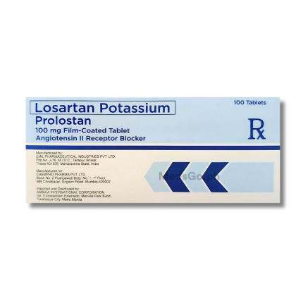 PROLOSTAN Losartan 100mg - 1 Tablet price in the Philippines | MedsGo ...