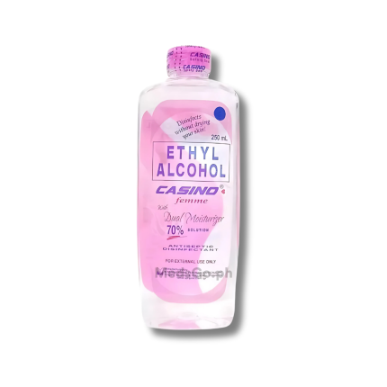 Image of CASINO FEMME WITH DUAL MOISTURIZER ETHYL ALCOHOL 70% SOLUTION 250ML