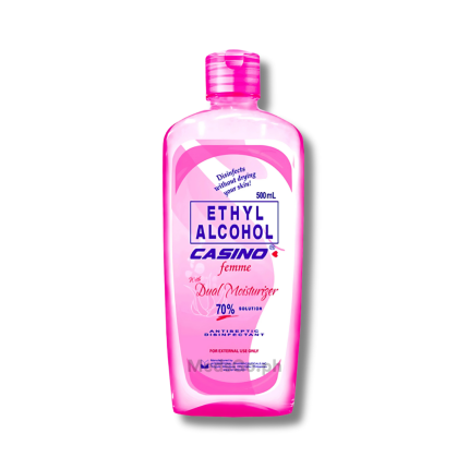 Image of CASINO FEMME WITH DUAL MOISTURIZER ETHYL ALCOHOL 70% SOLUTION 500ML