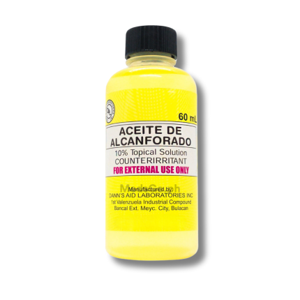 Image of DANN'S ACEITE DE ALCAMFORADO 10% TOPICAL SOLUTION 60ML