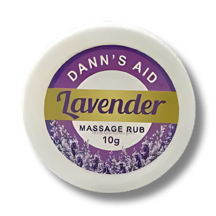 Image of DANN'S AID LAVENDER MASSAGE RUB 10G