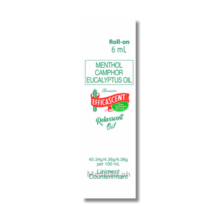 Image of EFFICASCENT RELAXSCENT OIL 6ML