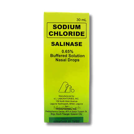 Image of SALINASE SODIUM CHLORIDE 0.65% BUFFERED SOLUTION NASAL DROPS 30ML