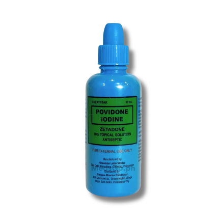 Image of ZETADONE POVIDONE IODINE 10% TOPICAL SOLUTION 30ML