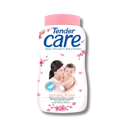 Image of TENDER CARE TALC SAKURA SCENT POWDER 100G