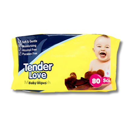 Image of TENDER LOVE BABY WIPES 80'S SCENTED
