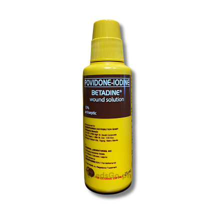 Image of BETADINE POVIDONE-IODINE 10.0% SOLUTION 25ML