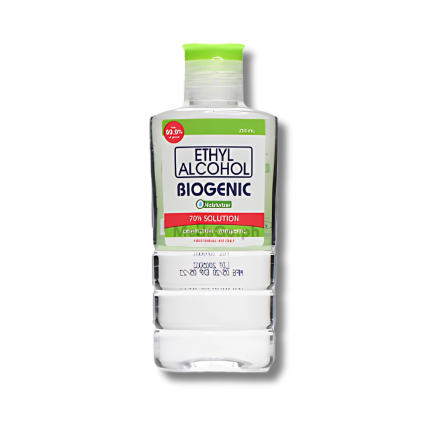 Image of BIOGENIC ETHYL ALCOHOL MOISTURIZER 70% SOLUTION  250ML