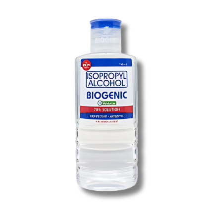Image of BIOGENIC ISOPROPYL ALCOHOL W/ MOISTURIZER 70% SOLUTION 150ML
