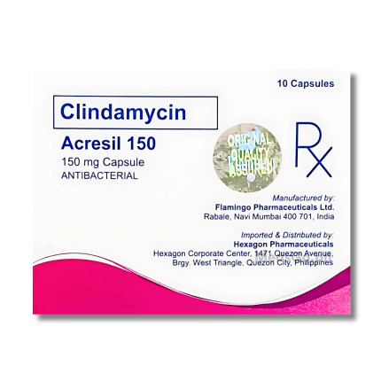 ACRESIL 150 Clindamycin 150mg - 1 Capsule price in the Philippines ...