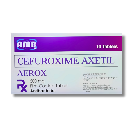 Image of AEROX CEFUROXIME AXETIL 500MG - 1 TABLET