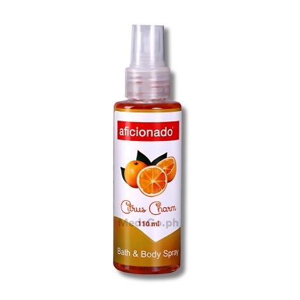 Image of AFICIONADO BATH & BODY SPRAY CITRUS CHARM 110ML