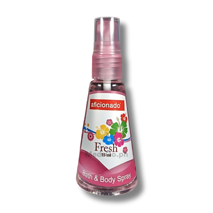 Image of AFICIONADO BATH & BODY SPRAY FRESH PINK  55ML