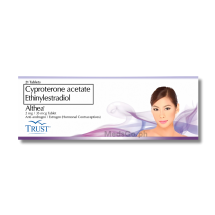 Image of ALTHEA PILLS 21'S - CYPROTERONE ACETATE / ETHINYLESTRADIOL 2MG / 35MCG