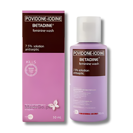 Image of BETADINE POVIDONE-IODINE 7.5% FEMININE WASH 50ML