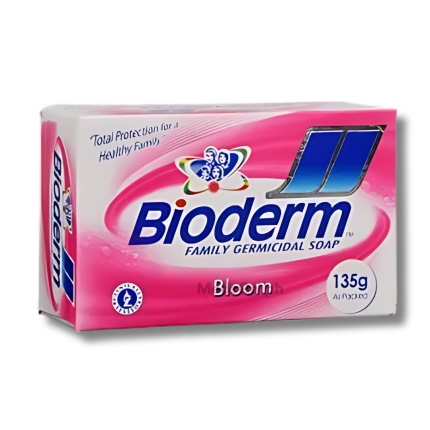 Image of BIODERM PINK FAMILY GERMICIDAL SOAP BLOOM 135G