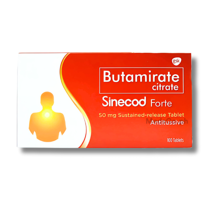 Image of SINECOD FORTE BUTAMIRATE CITRATE 50MG - 20 TABS