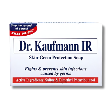 Image of DR. KAUFMANN IR SULFUR SOAP WHITE 80G 1'S