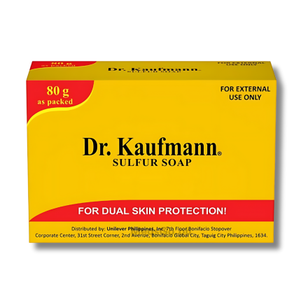 Image of DR. KAUFMANN SULFUR SOAP (YELLOW) 80G