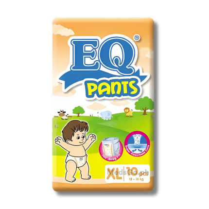 Image of EQ PANTS DIAPER XL 10'S