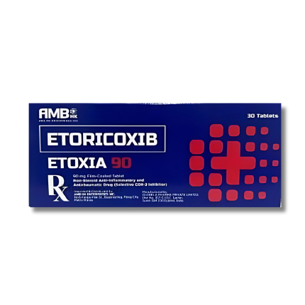Image of ETOXIA-90 ETORICOXIB 90MG - 1 TABLET