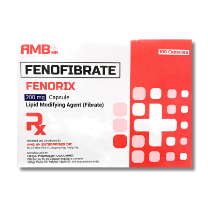 Image of FENORIX FENOFIBRATE 200MG - 1 CAPSULE