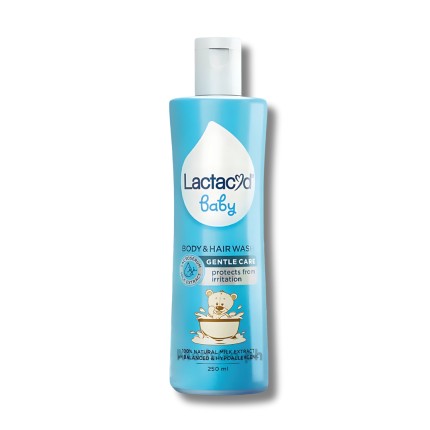 Image of LACTACYD BABY GENTLE CARE BODY & HAIR WASH 250ML