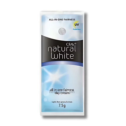 Image of OLAY NATURAL WHITE DAY CREAM  7.5G 1'S