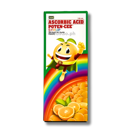 Image of POTEN-CEE ASCORBIC ACID 100MG / 5ML SYRUP 120ML ORANGE