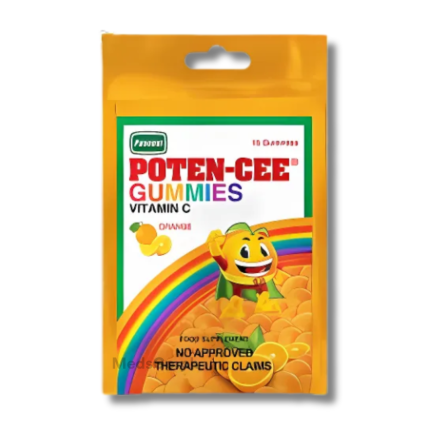 Image of POTEN-CEE GUMMIES VITAMIN C ORANGE - 1 PACK X 15'S
