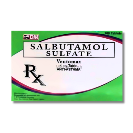 Image of VENTOMAX SALBUTAMOL 4MG - 1 TABLET