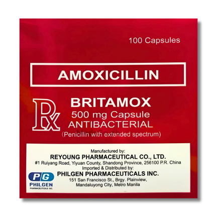 Image of BRITAMOX AMOXICILLIN 500MG - 1 CAPSULE