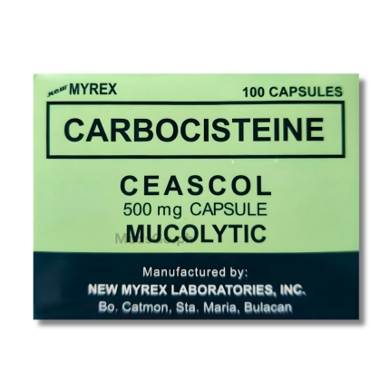 Image of CEASCOL CARBOCISTEINE 500MG - 1 CAPSULE