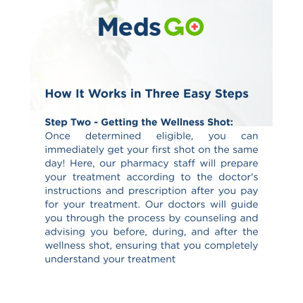 Image of COMPOUNDED SEMAGLUTIDE SINGLE-DOSE WELLNESS SHOTS - 2.40MG [CLINIC ONLY; NOT FOR DELIVERY]