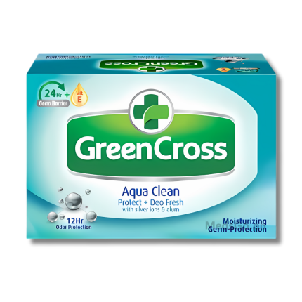 Image of GREEN CROSS AQUA CLEAN SOAP 125G