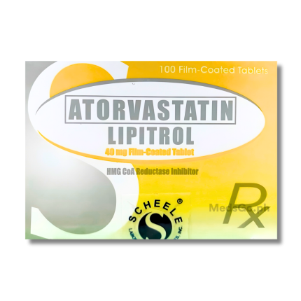 Image of LIPITROL ATORVASTATIN 40MG - 1 TABLET