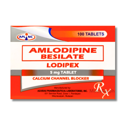 Image of LODIPEX AMLODIPINE 5MG - 1 TABLET