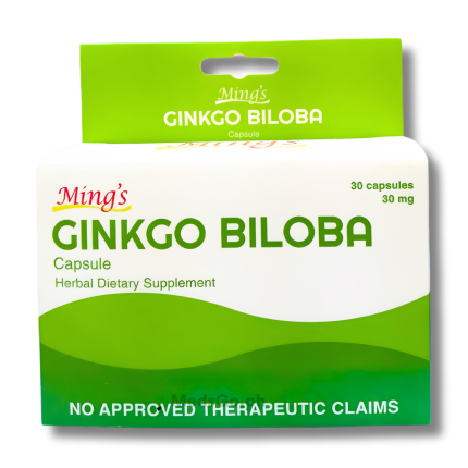 Image of MING'S GINKGO BILOBA 30MG - 1 CAPSULE