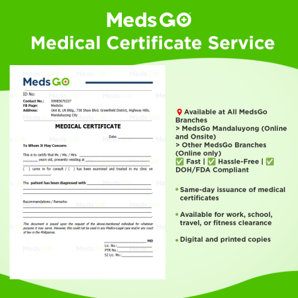 Image of MEDICAL CERTIFICATE SERVICE