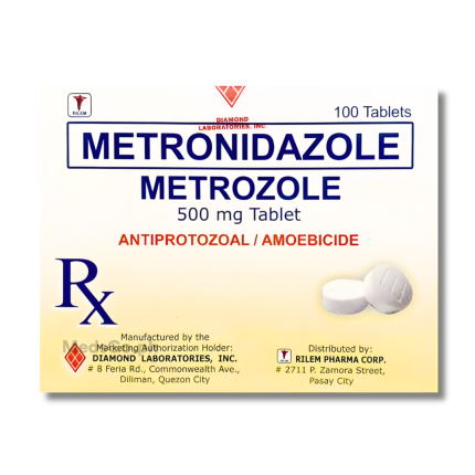 Image of METROZOLE METRONIDAZOLE 500MG - 1 TABLET